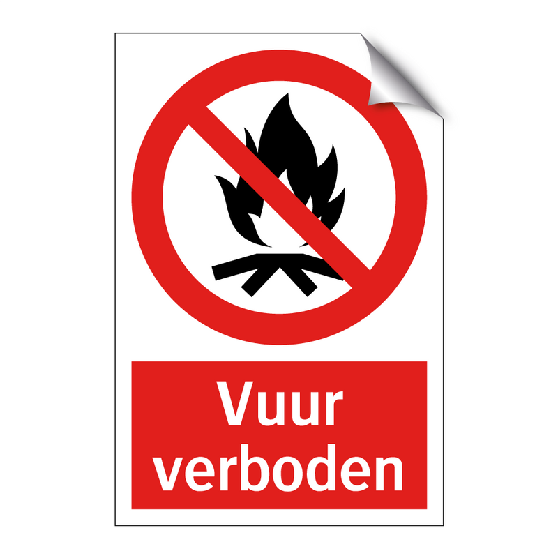 Vuur verboden