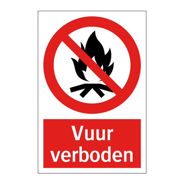 Vuur verboden