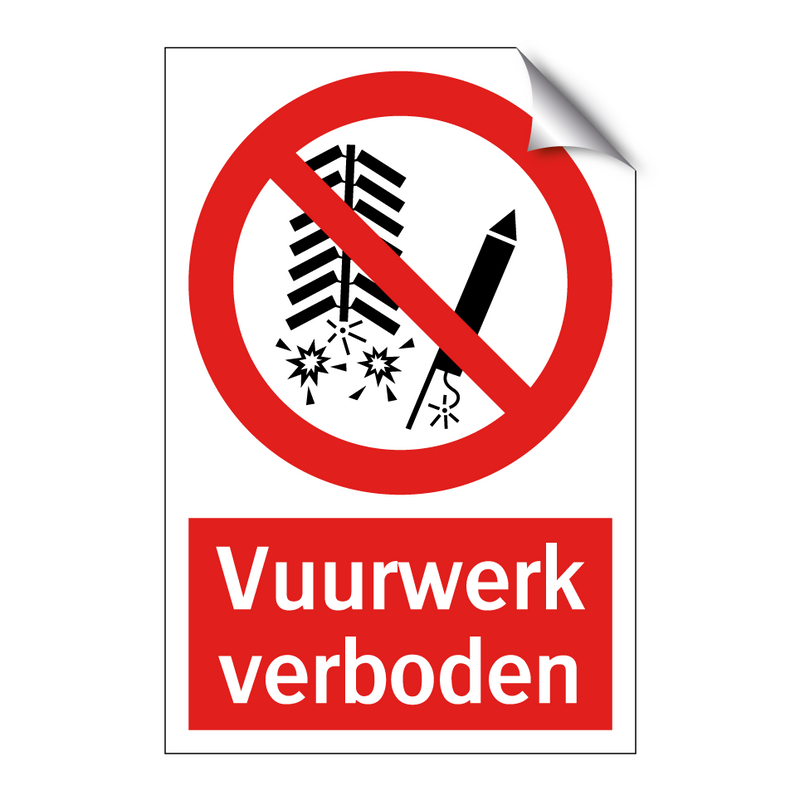 Vuurwerk verboden