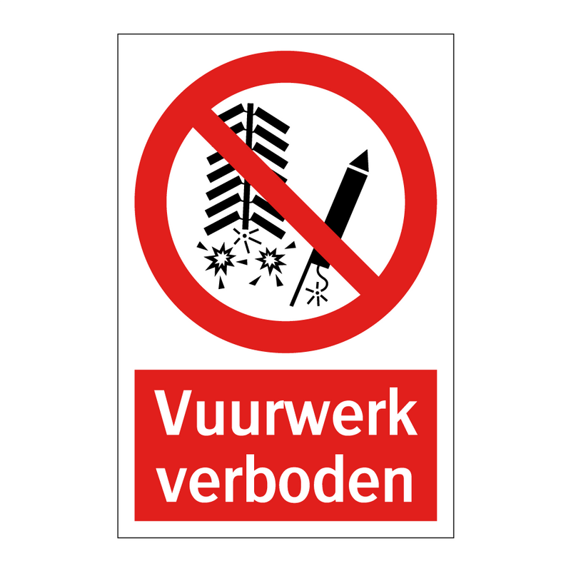 Vuurwerk verboden