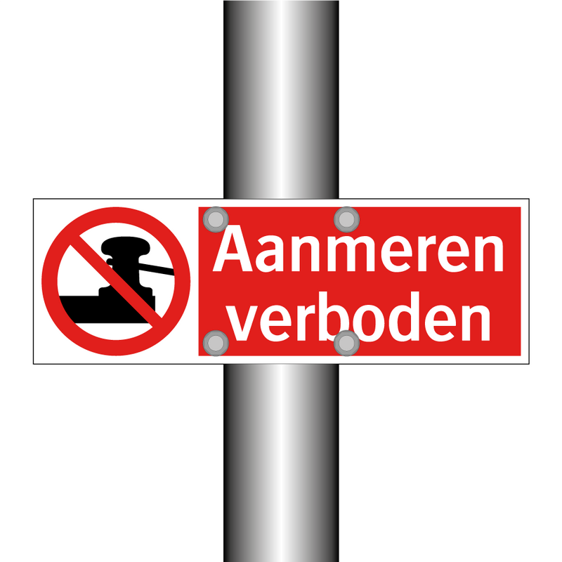 Aanmeren verboden