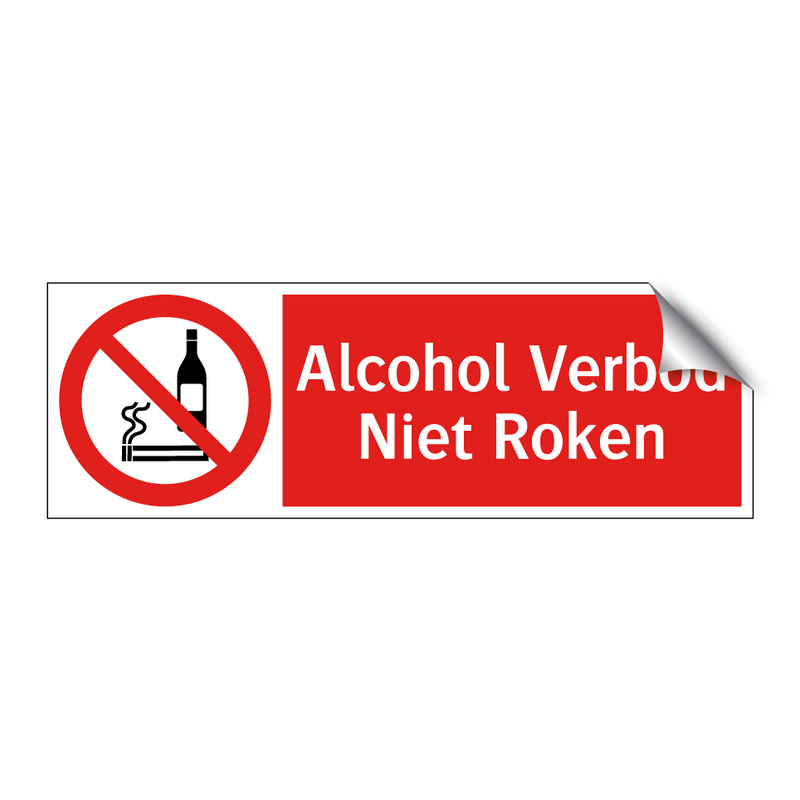 Alcohol Verbod Niet Roken