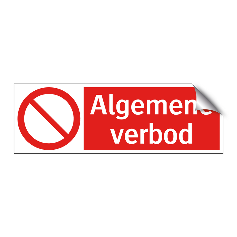 Algemene verbod