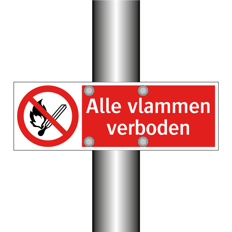 Alle vlammen verboden