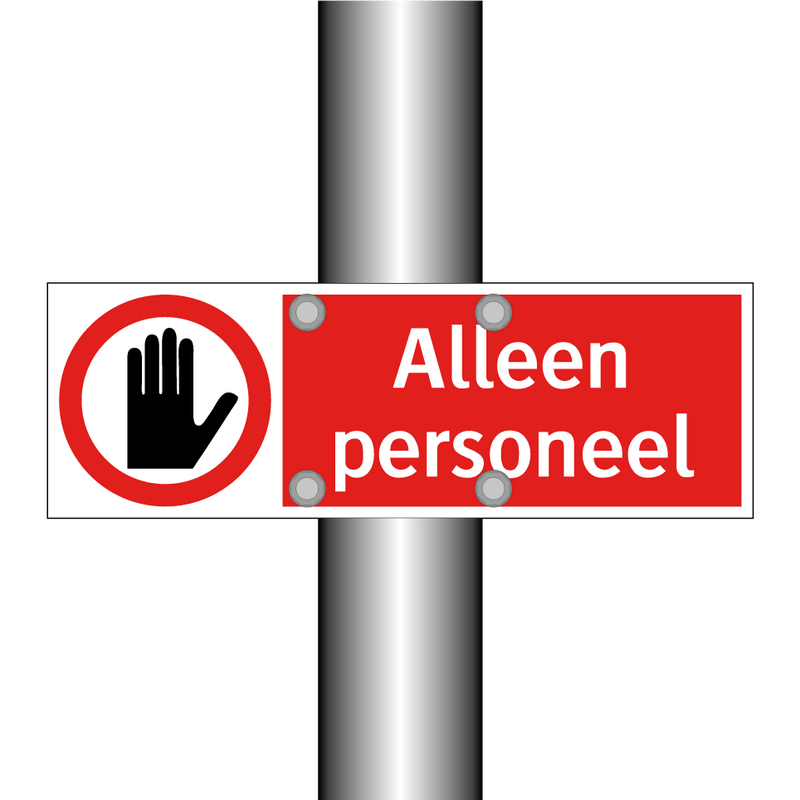 Alleen personeel