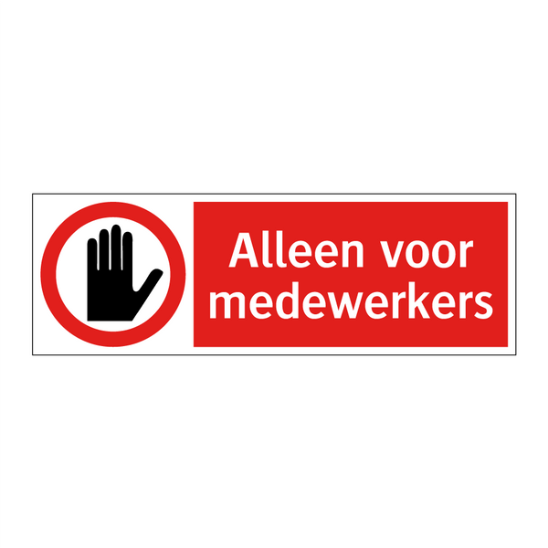 Alleen voor medewerkers