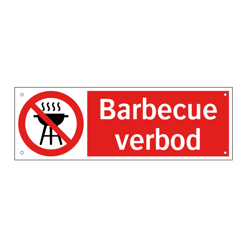 Barbecue verbod