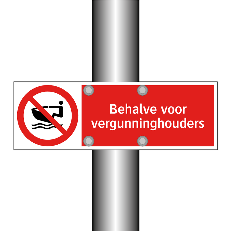 Behalve voor vergunninghouders