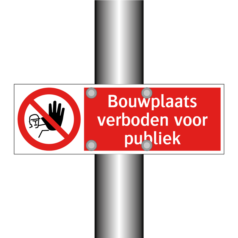 Bouwplaats verboden voor publiek