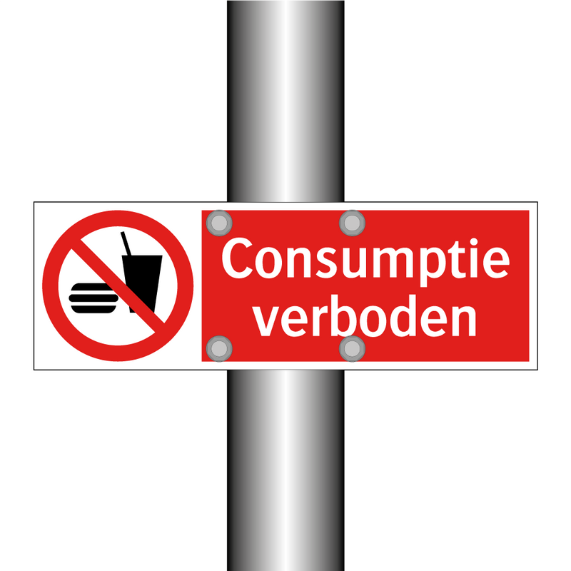 Consumptie verboden