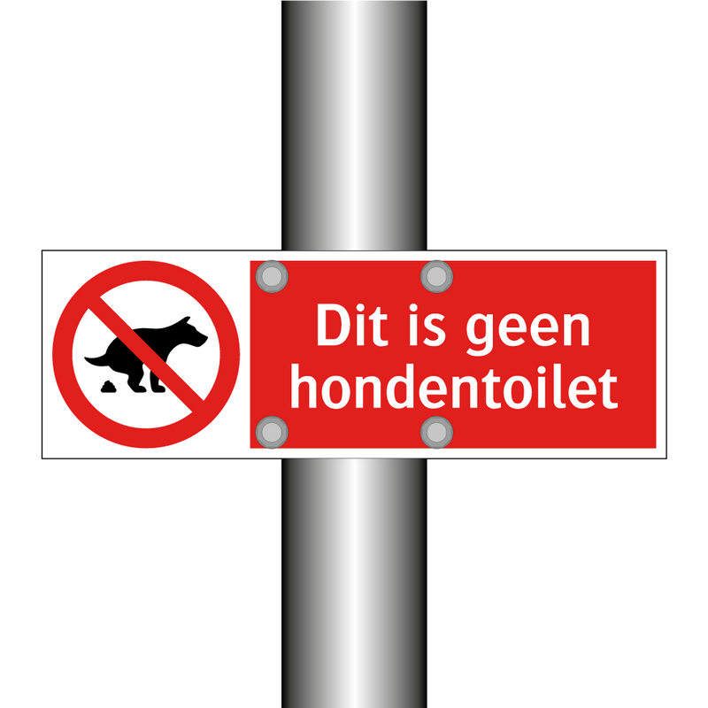 Dit is geen hondentoilet