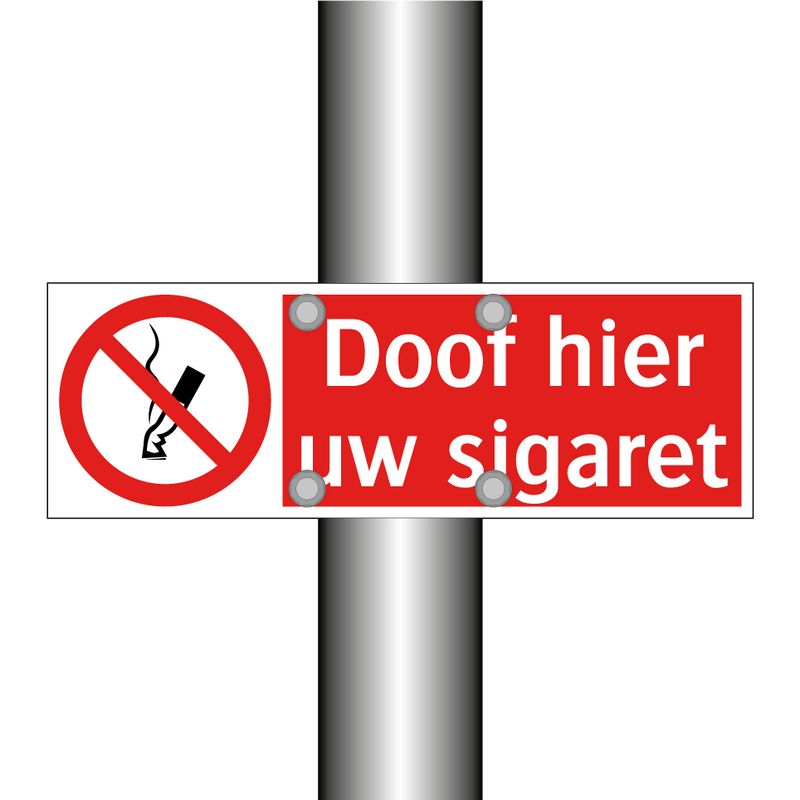 Doof hier uw sigaret