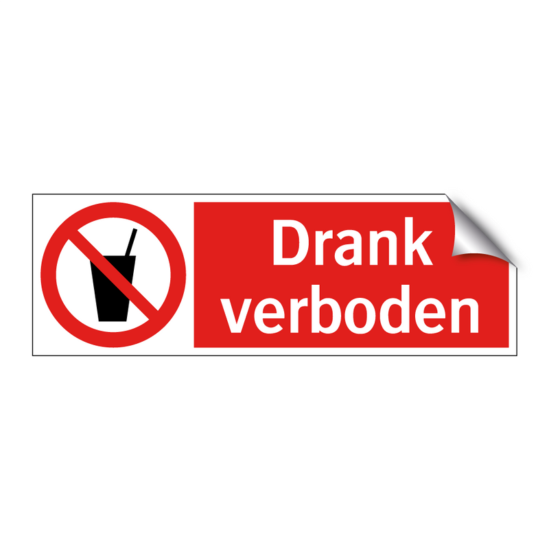 Drank verboden