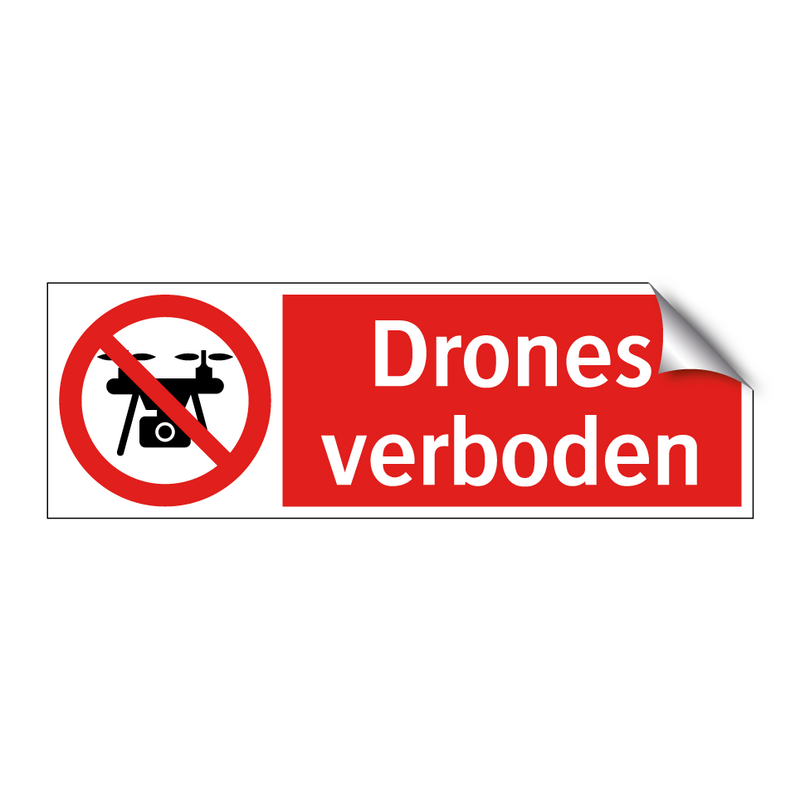 Drones verboden