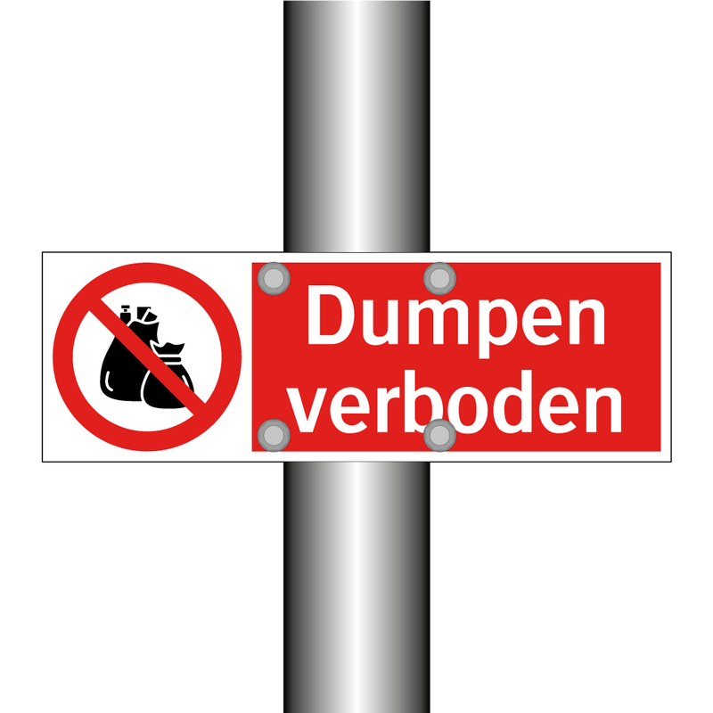 Dumpen verboden