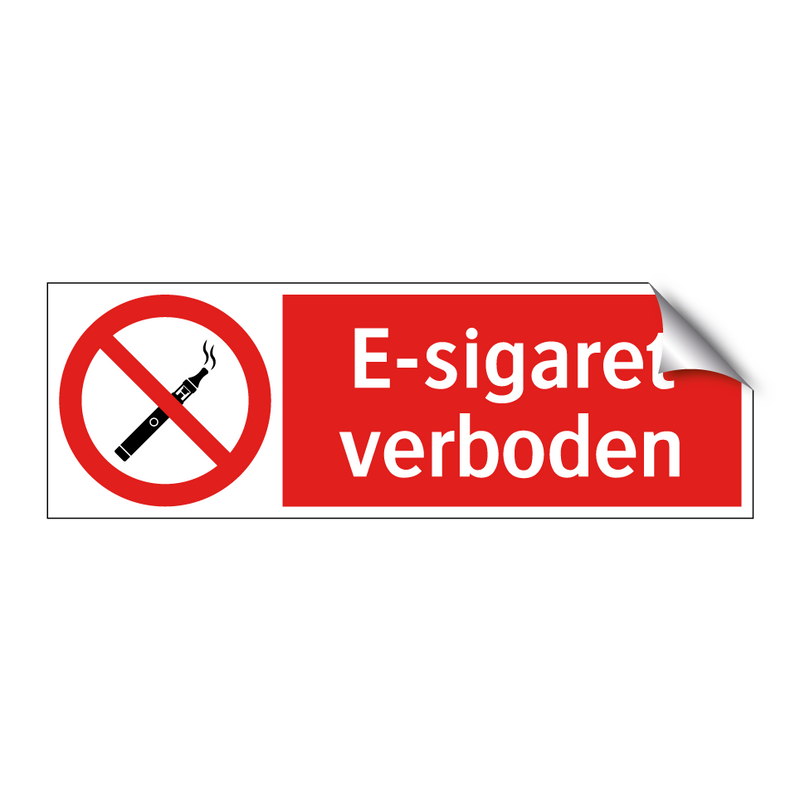 E-sigaret verboden