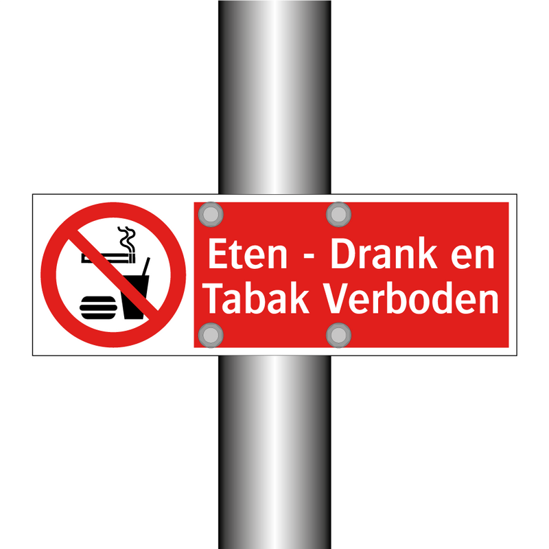 Eten - Drank en Tabak Verboden