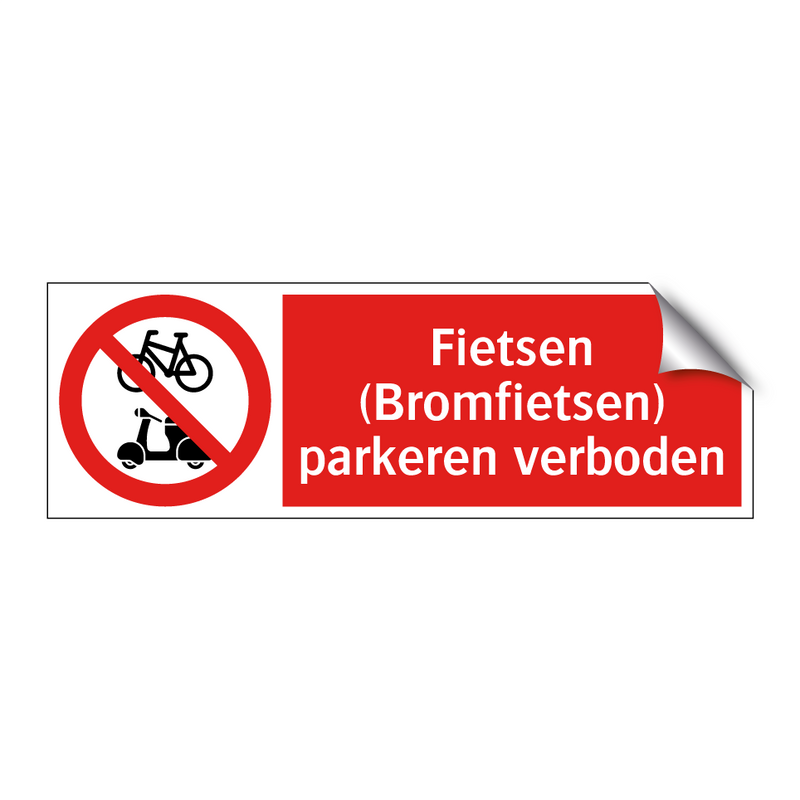 Fietsen (Bromfietsen) parkeren verboden