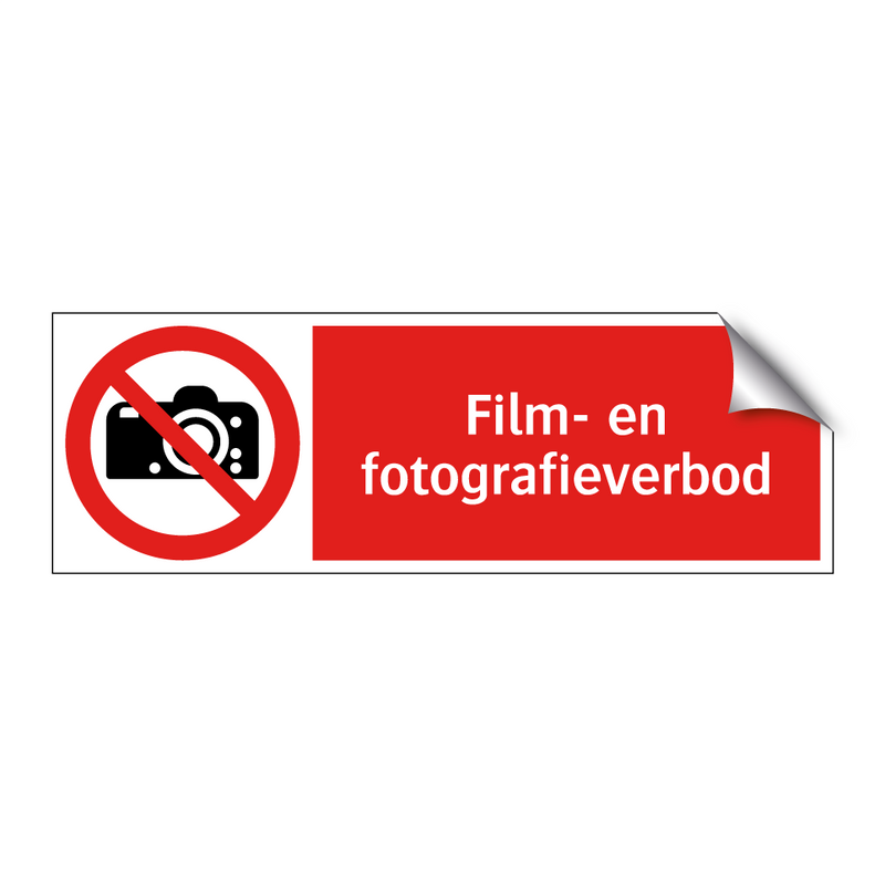 Film- en fotografieverbod