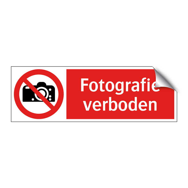 Fotografie verboden