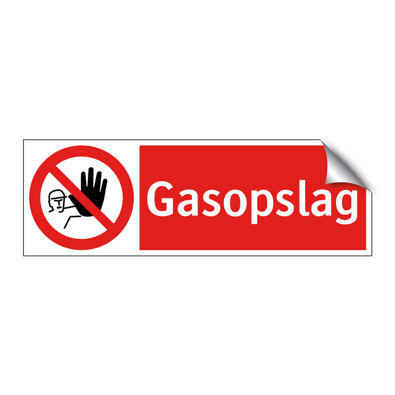 Gasopslag