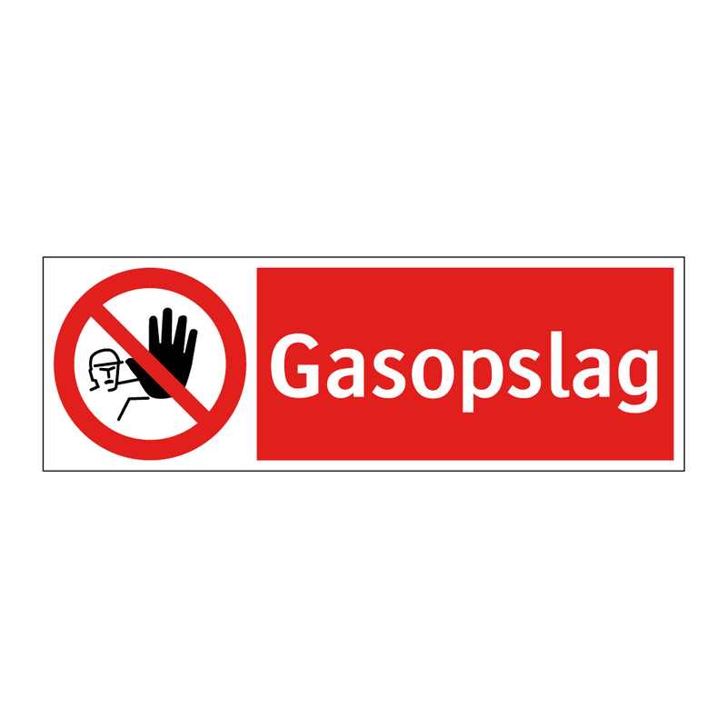 Gasopslag