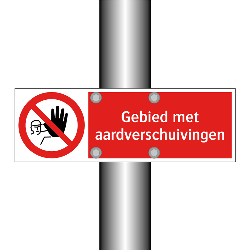 Gebied met aardverschuivingen