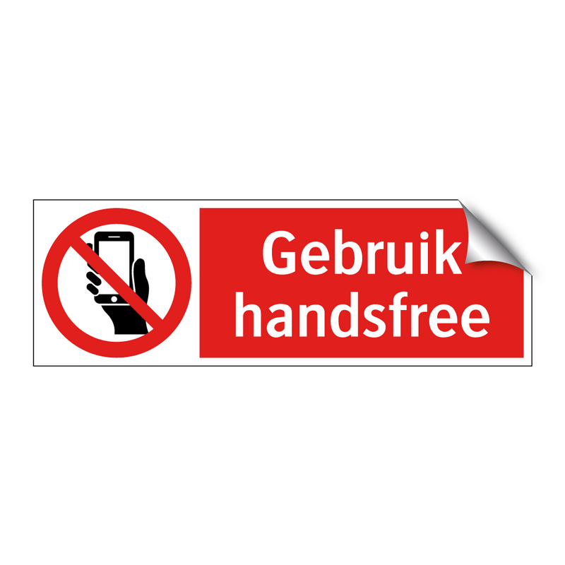 Gebruik handsfree