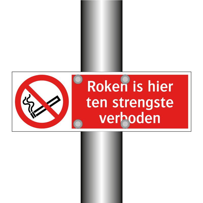 Roken is hier ten strengste verboden