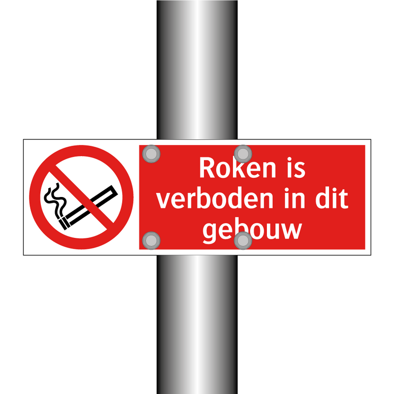 Roken is verboden in dit gebouw