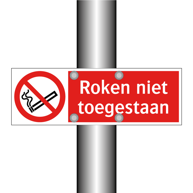 Roken niet toegestaan