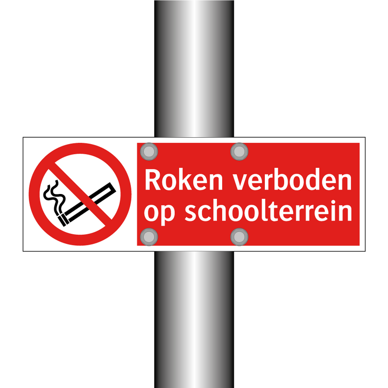 Roken verboden op schoolterrein