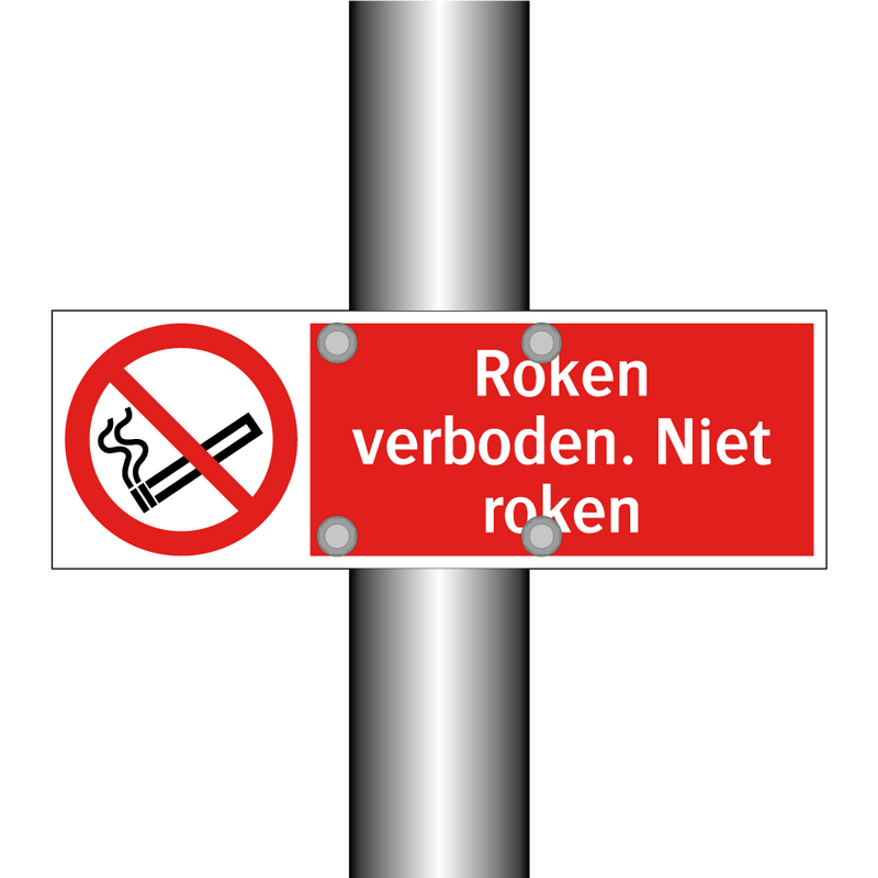 Roken verboden. Niet roken