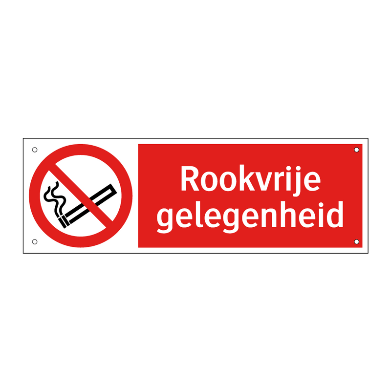 Rookvrije gelegenheid