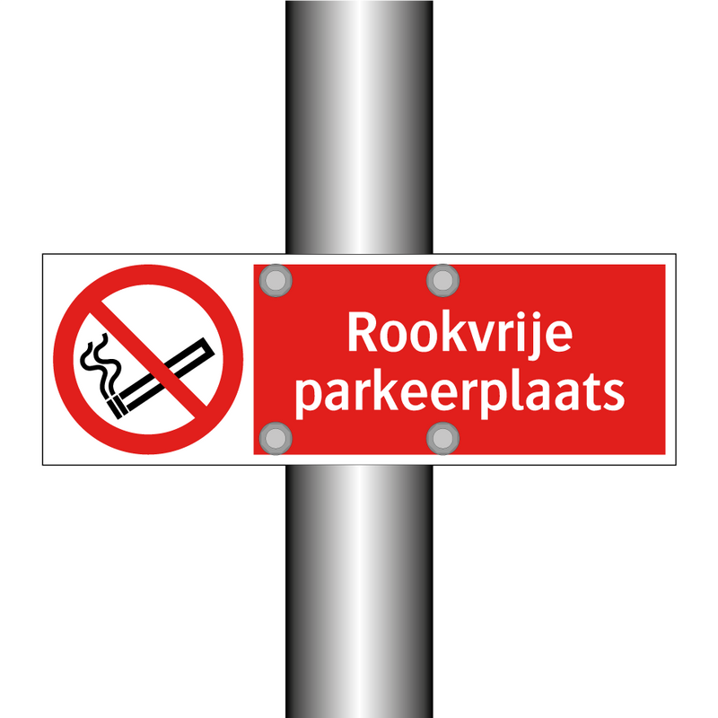 Rookvrije parkeerplaats