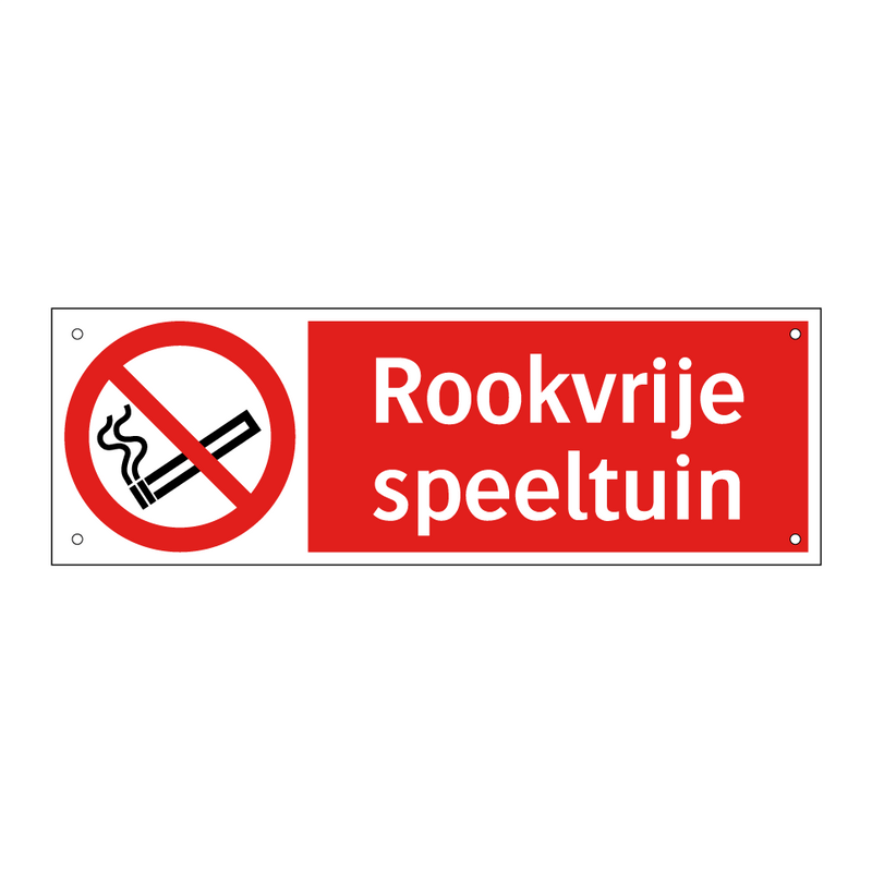 Rookvrije speeltuin