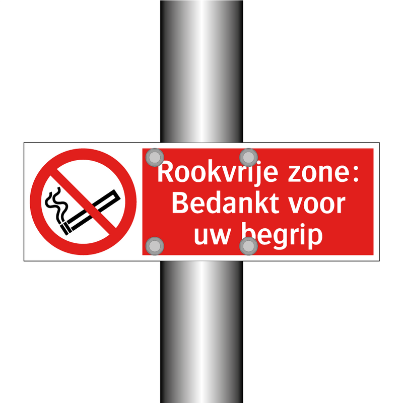 Rookvrije zone: Bedankt voor uw begrip