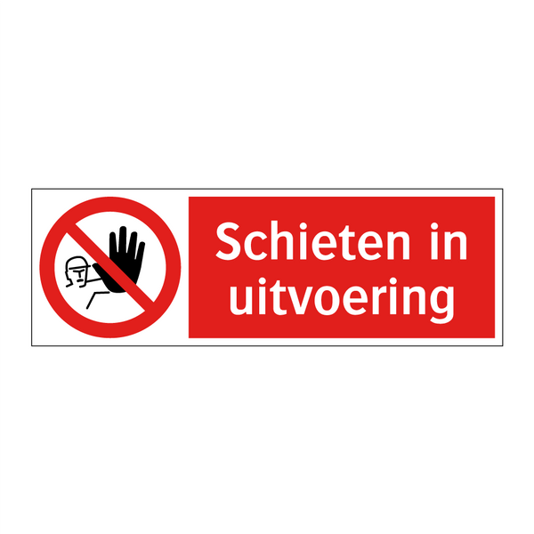 Schieten in uitvoering