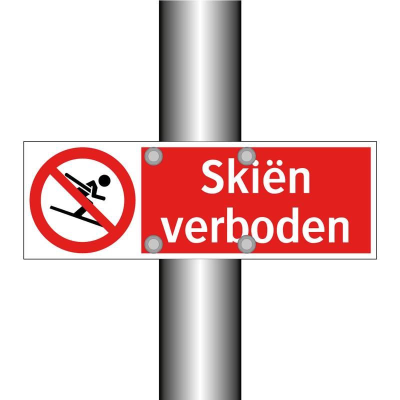 Skiën verboden