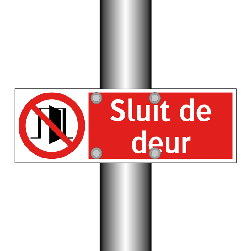 Sluit de deur