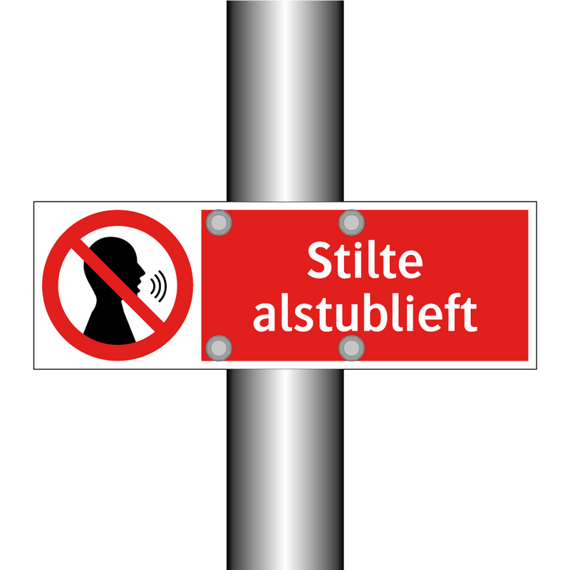 Stilte alstublieft