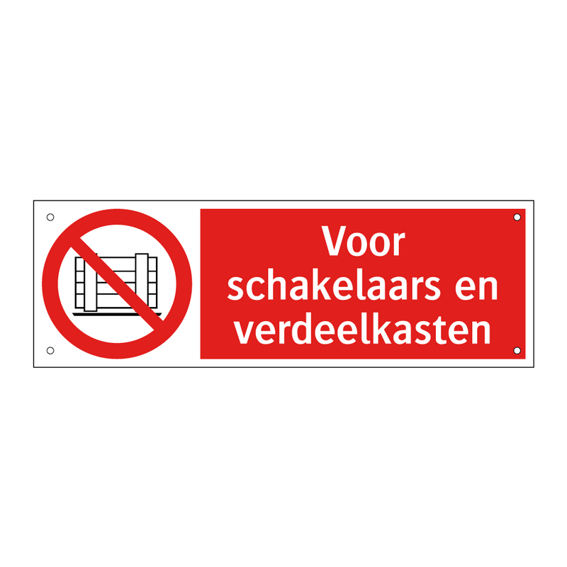 Voor schakelaars en verdeelkasten