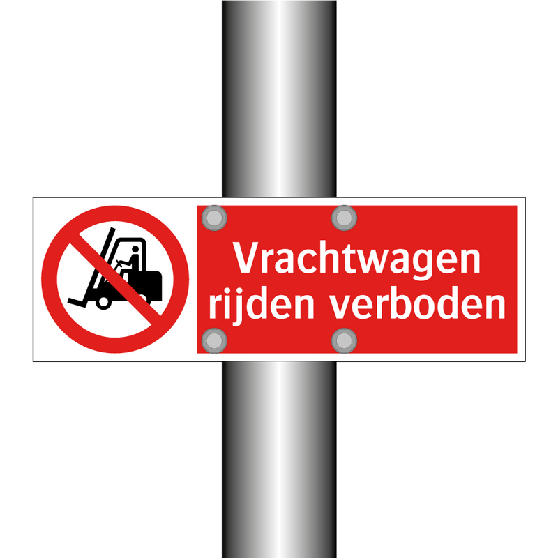 Vrachtwagen rijden verboden