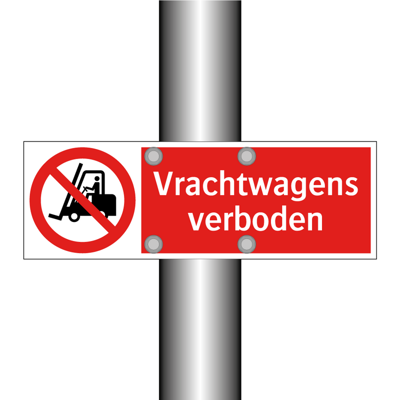 Vrachtwagens verboden