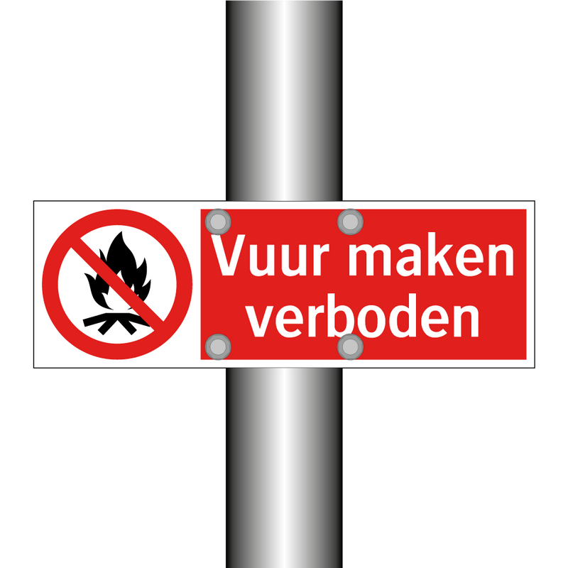 Vuur maken verboden