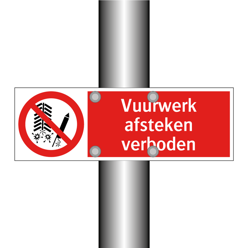 Vuurwerk afsteken verboden