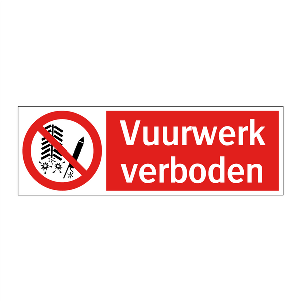 Vuurwerk verboden