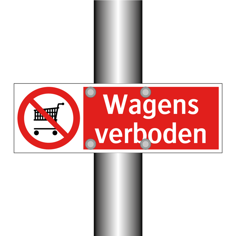 Wagens verboden