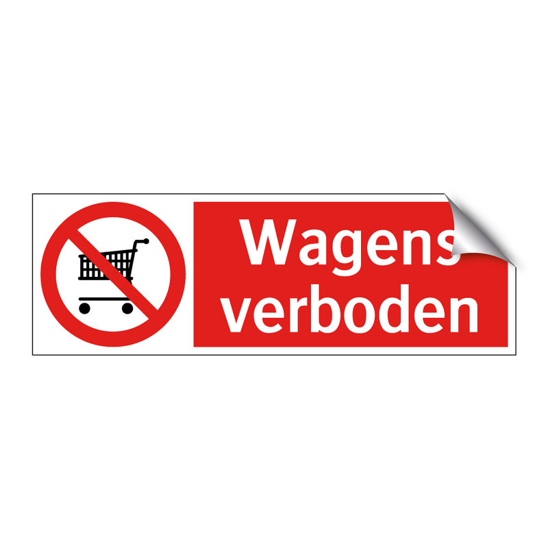 Wagens verboden