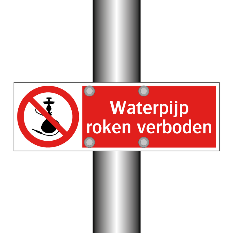 Waterpijp roken verboden